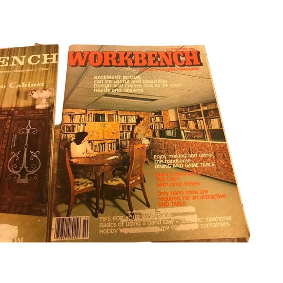 4 Vintage Workbench Magazines Dec 1969 October 1983 April 1984 March 1992 - Picture 3 of 5